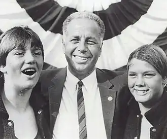 Pedersen coach Sherm Chavoor, Debbie Meyer