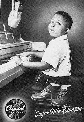 Sugar Chile Robinson circa 1950