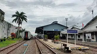 Stationsgebouw, Soekaboemi, Java (2020)