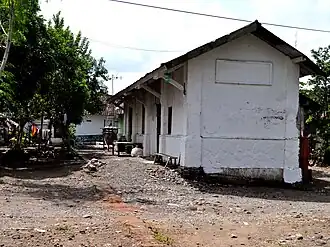 Voormalig station Sukodono (2013).