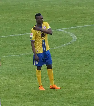 Abdullahi in 2018 als speler van Eintracht Braunschweig