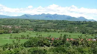 Landschap in de buurt van Sumbawa Besar