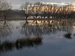 Zonsondergang in de Bourgoyen