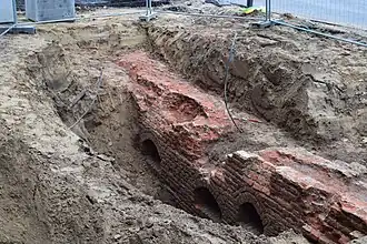 Fundament van de Homburgerpoort (2018)