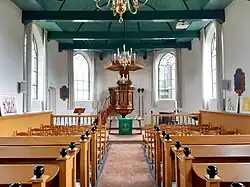 Interieur met preekstoel (2019)