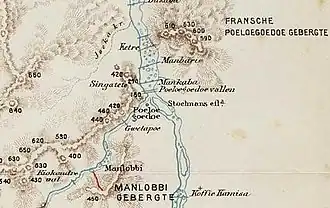 Kaart van Stoelmanseiland