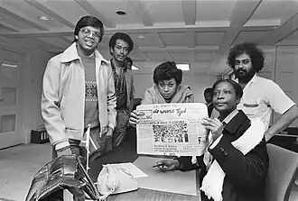 steunprotest met de bezetting van het Surinaamse consulaat in Amsterdam op 6 januari 1984