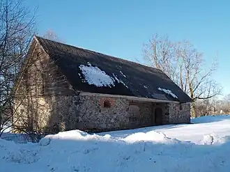 Schuur in Suure-Jaani