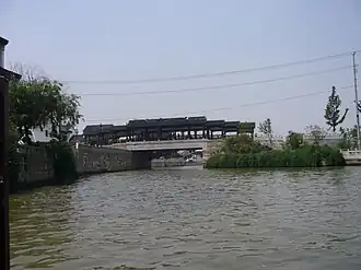 De enige overdekte brug