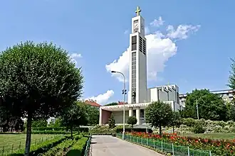 De Sint-Wenceslauskerk in Vršovice