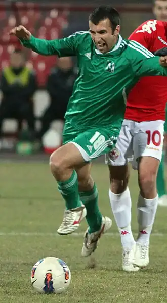 Djakov in actie namens PFK Ludogorets in 2011