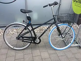 Een Swapfiets in Hannover