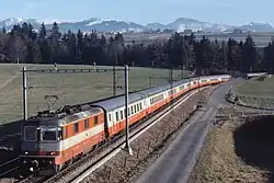 Swiss Express in 1985 van de SBB