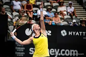 Bertens op het WTA-toernooi van Sydney 2019