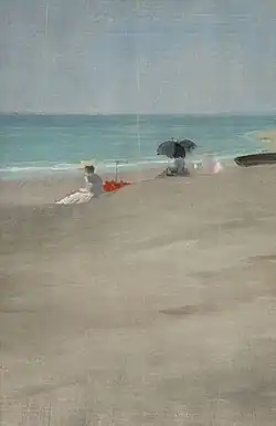 Figures at the seashore