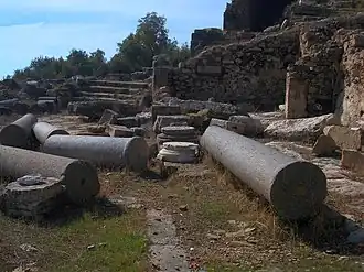 Syedra, nabij Alanya (Turkije)