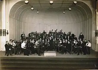 Symphonia in de Groote Doelenzaal te Rotterdam (1913)