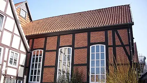 Synagoge Celle – achterhuis, de eigenlijke synagoge