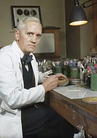 Alexander Fleming in 1943