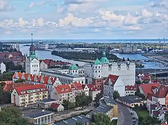 Overzichtsfoto van het slot in 2017