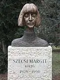 Margit Szécsi mellszobr - Kossuth tér