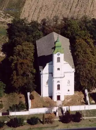 Kerk in Nagytevel