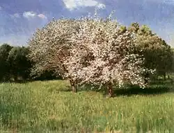 Bloeiende appelbomen (1902)