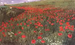 Veld met klaprozen (1896)