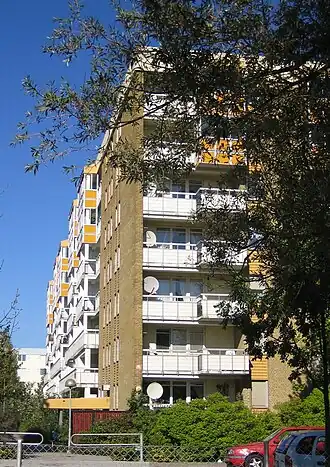 Een flat in Törnrosen.