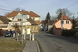 Straat in Třebichovice
