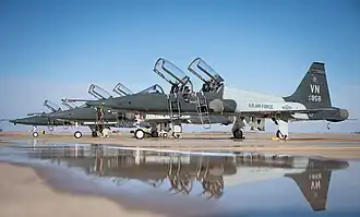 T-38C Talons op Vance Air Force Base