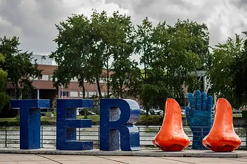 TER👃👃, Stadhuisplein Terneuzen, Nederland