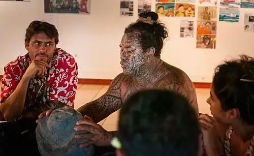 Chief Miko en Teva Victor in 2014