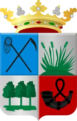 Het wapen van Tietjerksteradeel (1818)