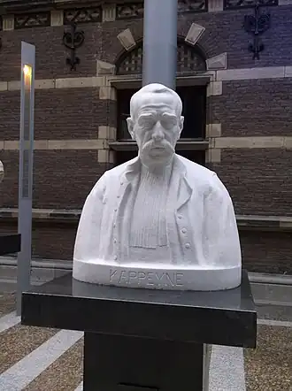 Buste van Kappeyne van de Coppello in de Statenpassage