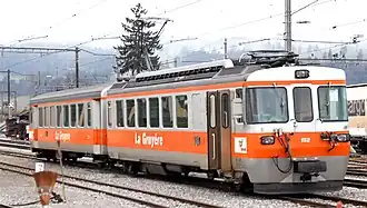 Be 152 en Bt 254 op 8 februari 2007 te Bulle