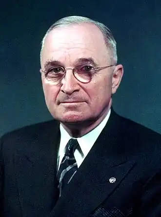 Harry S. Truman in 1947