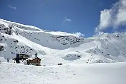Stoeltjeslift Chardonnet is een schakel voor wie de oversteek maakt van Italië naar Frankrijk