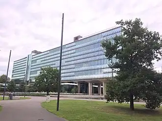 Gebouw Atlas, het hoofdgebouw van de TU/e