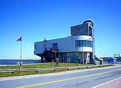 Gebouw van de waterkrachtcentrale