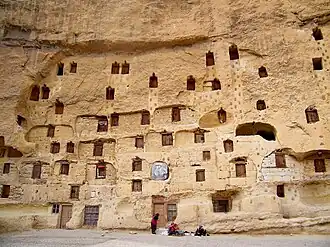 Opslaggrotten in Taşkale in het district Karaman