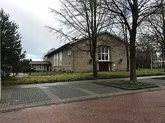 De Taborkerk, gelegen aan de Prinsesselaan 8 in Ede.