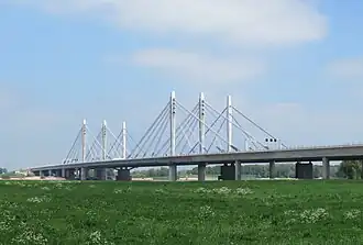 De Tacitusbrug vanuit het zuidwesten (mei 2013)