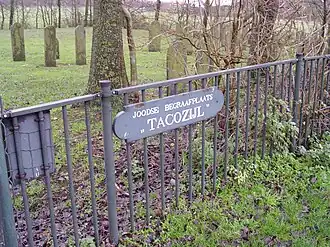De Joodse begraafplaats van Tacozijl