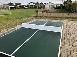 Tafeltennistafel sportveld Recreatieoord Hoek van Holland