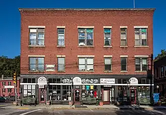 Taft Brothers Block, een monumentaal gebouw in Uxbridge