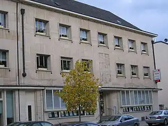 Kantoor van de redactie van het Tageblatt te Esch-sur-Alzette.