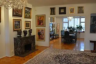 Interieur van het museum