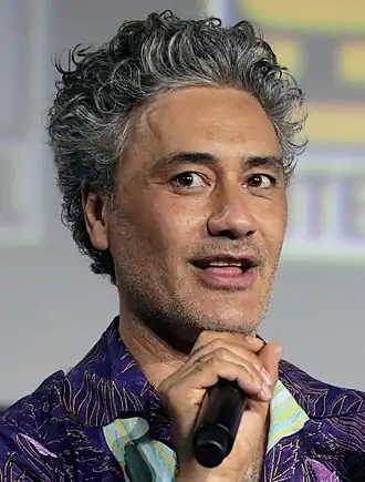Waititi tijdens de San Diego Comic-Con in 2019