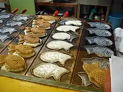 Bereiding van taiyaki